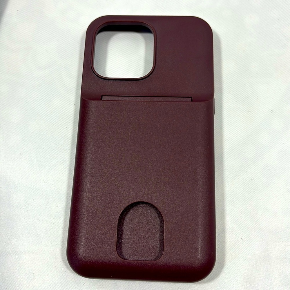 NIB Royal Burgundy, apogee case for iPhone 14 Pro Maxโโโโโโโโโโ - Picture 2 of 6